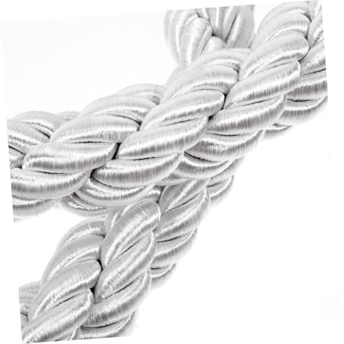 Corde de barrière tressée résistante aux intempéries et finitions or