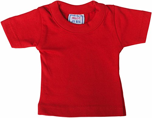 Mini T-Shirt (Angebot gilt ohne Teddybär), Größe:One Size;Farbe:Red Cover