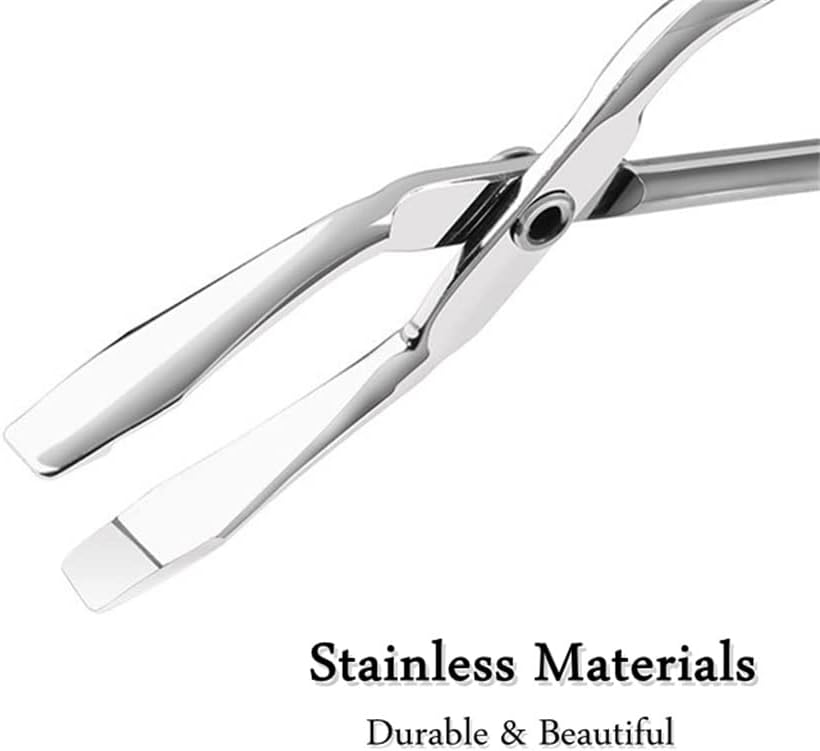 Eyebrow Plucker Stainless Steel Elbow Clip Scissors Tweezers Slanted Puller Extension Eye