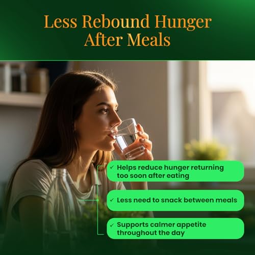 All-in-1 Appetite Support - Appetite Suppressants for Women and Men - Weight Loss Pills that Work Fast - Clinically Studied Gut Health Prebiotic + Probiotics + Natural Extracts - 90x Diet Pills - Image 4
