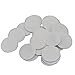 Produktbild Filz-Pads, rund, für Bastelarbeiten, Dekoration und Näharbeiten, Weiß, 4 cm, 200 Stück