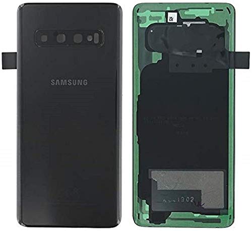 Originale Samsung Coperchio della batteria per Samsung galaxy S10 SM-G973F Nero / Coperchio posteriore ,coperchio della batteria/ /obiettivo della fotocamera / pellicola adesiva