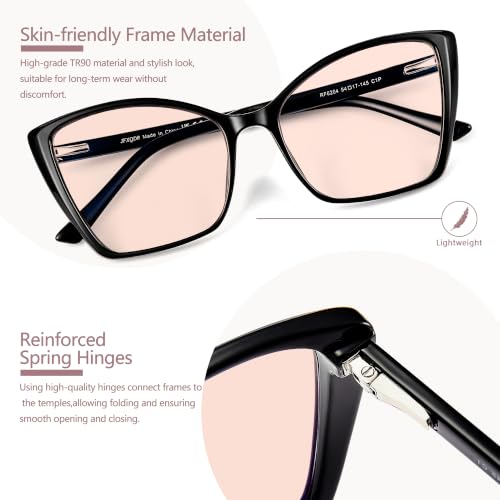 Image of Indoor FL-41 Rose Tinted Migraine Glasses for Light Sensitivity