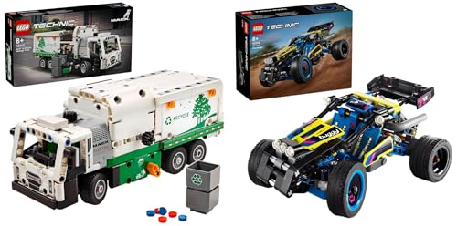 LEGO Technic Mack LR Electric Camion Poubelle, Jouet de Camion Électrique, Véhicule de Recyclage...