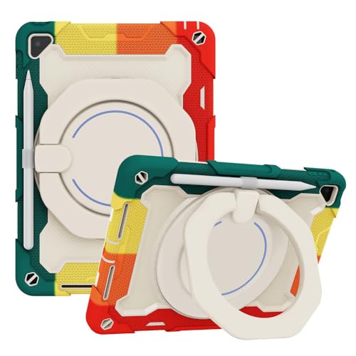 Protège iPad 2017 armure rouge avec sangle pour sécuriser la tablette