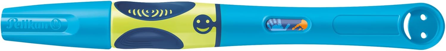 Pelikan Right Handed, Neon Fresh Blau, 1 Count (Pack of 1)