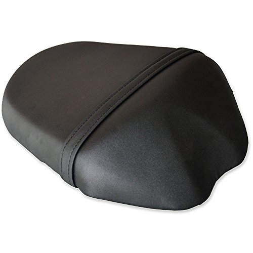 PROMOTOR Black Leather Rear Seat Passenger Pillion for SUZUKI K9 GSXR 1000 2009-2014