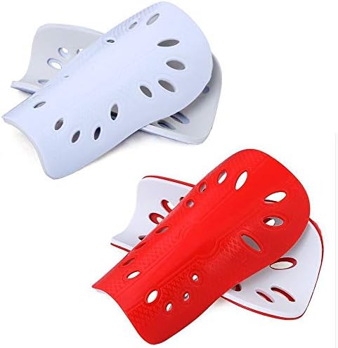 Yourjoy 2pk Soccer shin pad, Children's Soccer shin pad, Football Match Perforated Breathable Protective pad, Suitable for Years Youth, Child,Teenagers, Boys, Girls