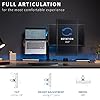 VIVO Black Fully Adjustable 13 to 32 inch Single Computer Monitor and Laptop Desk Mount Combo, Stand with Grommet Option, Fits up to 17 inch Laptops (STAND-V002C) #4