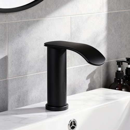 VELORE grifo automático blanco con sensor infrarrojo para lavabo 5