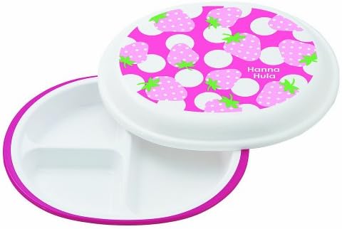 Lid lunch plate strawberry 347 457 (japan import)