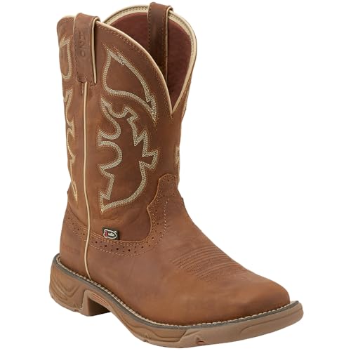 Image of Justin JOW Mens Rush Waterproof Steel Toe Work Boots