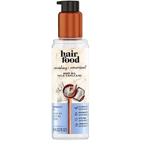 Hair Food Coconut Sulfate Free Hair Oil Cover