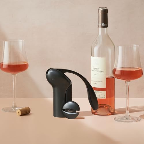 Rabbit Vertical Lever Corkscrew with Foil Cutter - Thumbnail 5