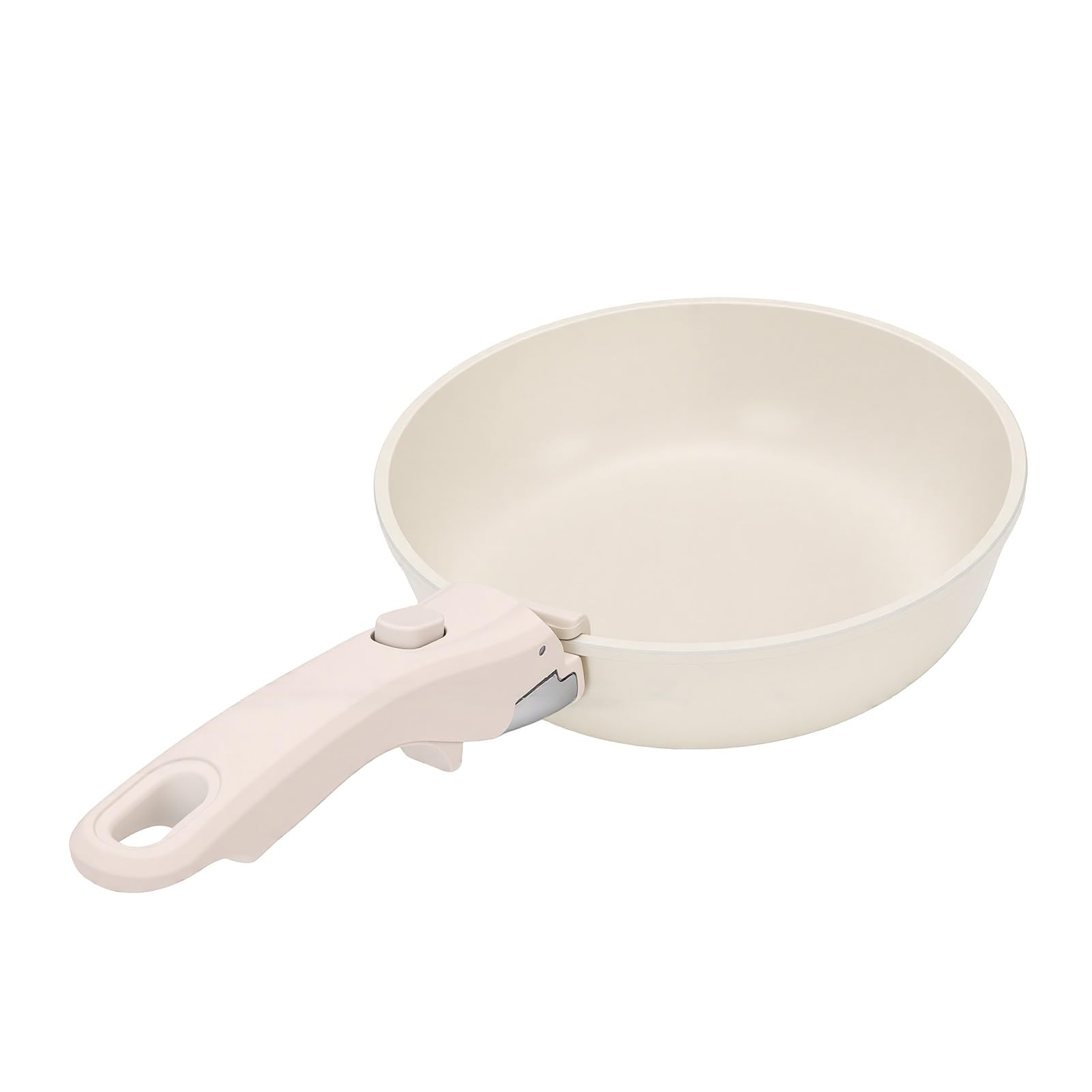 Luocute Padella Antiaderente con Manico Staccabile, 20 Cm