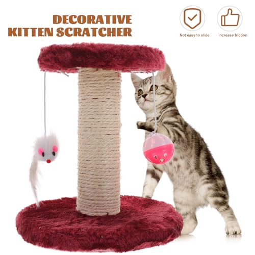 Rascador Para Gatos De Interior Cabilock Sisal Con Bola miniatura 4
