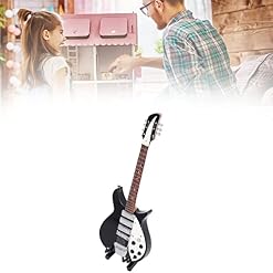 Modèle de Guitare Miniature, Forme de Guitare électrique Modèle de Guitare électrique Exquis pour la décoration de - Les Beatles, Paul McCartney, John Lennon, RIngo Starr, George Harrison Modèle de Guitare Miniature, Forme de Guitare électrique Modèle de Guitare électrique Exquis pour la décoration de – Image 2