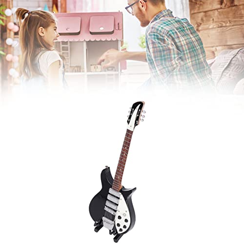 Modèle de Guitare Miniature, Forme de Guitare électrique Modèle de Guitare électrique Exquis pour la décoration de - Les Beatles, Paul McCartney, John Lennon, RIngo Starr, George Harrison Modèle de Guitare Miniature, Forme de Guitare électrique Modèle de Guitare électrique Exquis pour la décoration de – Image 3