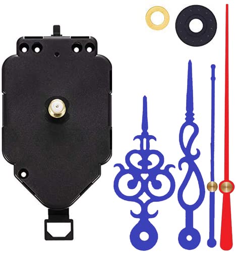 Image of TIK-TIK Pendulum Type Quartz Clock Moviment Mechanism 12 MM Ticking Motor DIY Kit (Bule,Red 1)
