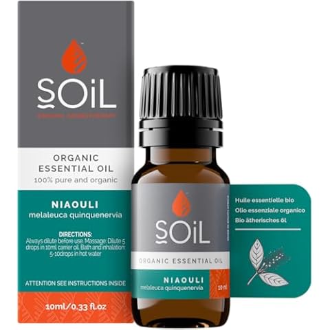 SOiL Organic Niaouli Essential Oil Cover