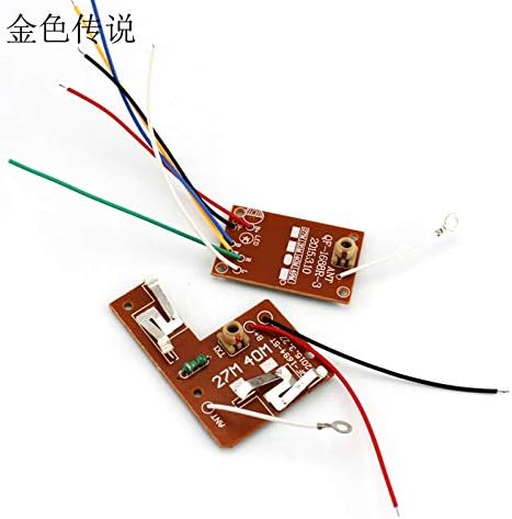 Jammas 4CH 27MHZ Remote Transmitter Receiver Board with Antenna for DIY RC Car Robot