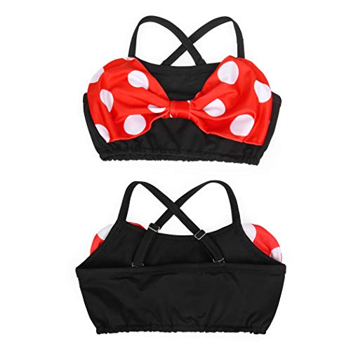 Kantenia Bebê Roupas de Banho Meninas Polka Dots Bikini Roupa de Praia Terno de Banho Beachwear com