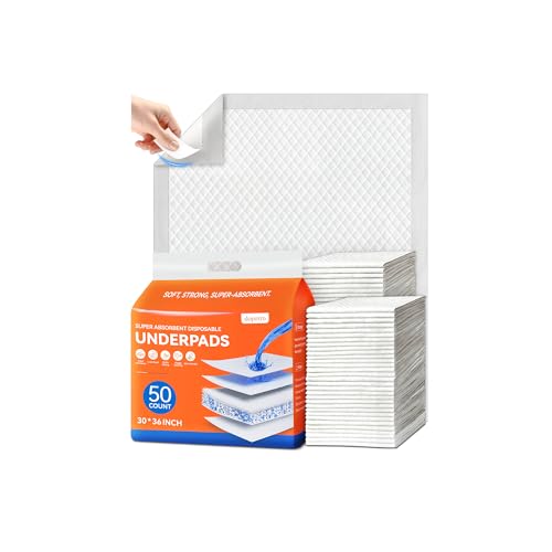 doporro Disposable Incontinence Underpads for Adults