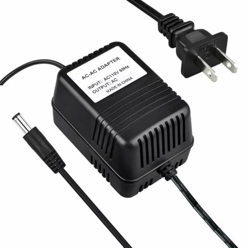 Musstad AC/AC Adapter for Bachmann Trains Power Pack Speed Controller System 44212 BAC44212 Power Supply Cord Cable PS Charger Mains PSU