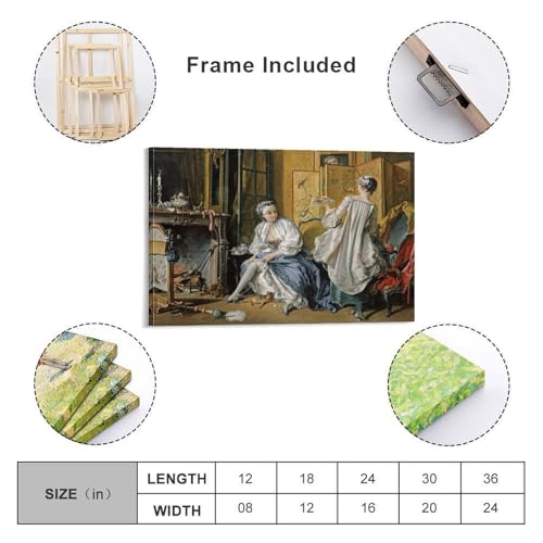 Décoration murale moderne avec affiche imprimée toile Boucher - 2