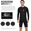 MEETWEE Maillot Cyclisme Homme, Manche Longues Vélo Jersey VTT Vêtements Séchage Respirant Cyclisme Tee Shirt #1