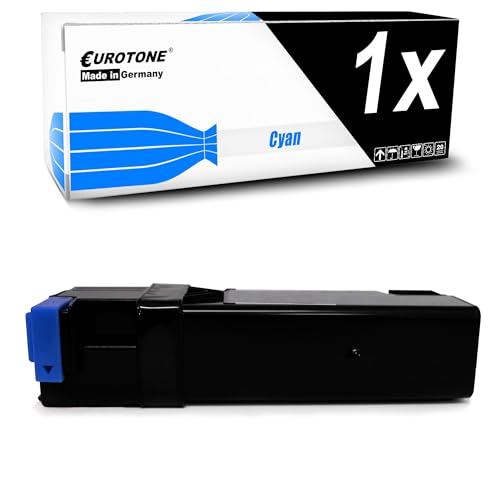 Toner compatible Xerox Workcentre 6505 cyan Eurotone pour corriger les impressions ternes de bureau
