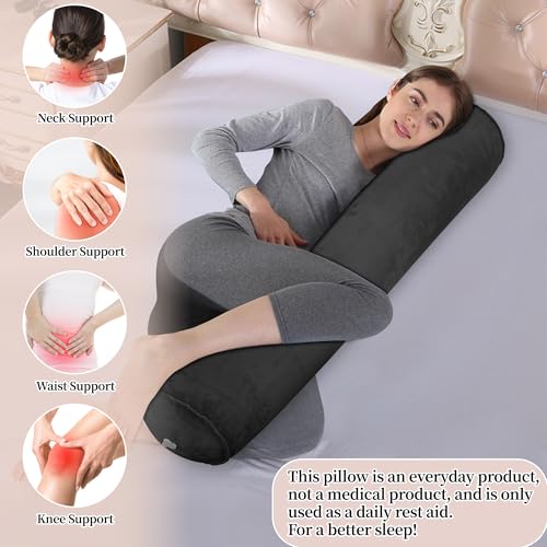YEEKORO Inflatable Body Pillow for Adults Kids, 47 Inch Travel Body Pillows by YEEKORO - Used condition - Image 7