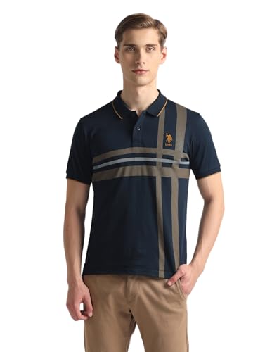 Image of U.S. POLO ASSN. Men's Cotton Slim Fit Shirt