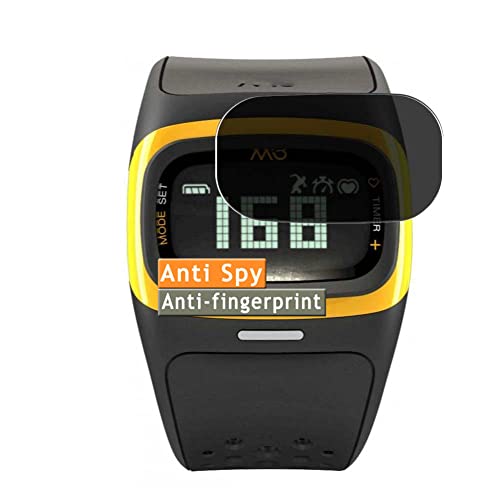 Vaxson Protector de Pantalla de Privacidad, compatible con Mio Alpha 2 smartwatch Smart Watch [No Vidrio Templado ] Nuevo Película Protectora Film Guard