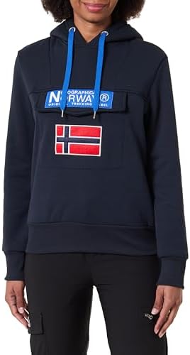Geographical Norway Gadrienama Lady Sudadera con Capucha para Muj...