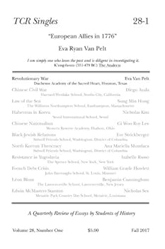 Paperback TCR Singles 28-1 European Allies in 1776 Book