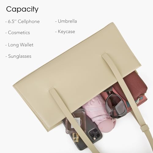 Image of DONNAIN Genuine Leather Trendy Shoulder Bag for Women, Small Women Handbag and Clutch Purse