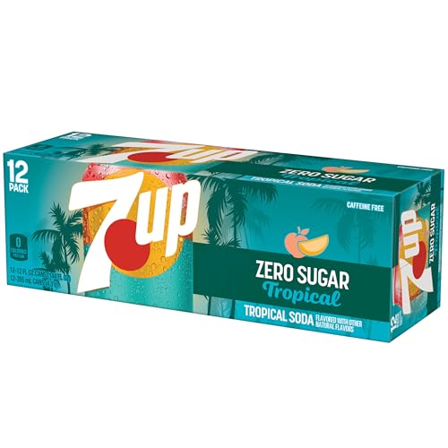 Tropical Zero Sugar Soda, 12 fl oz cans, 12 pack
