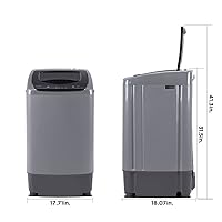 Vista 6 de COMFEE' Mini lavavajillas portátil y paquete de lavadora compacta de 0.9 pies cúbicos para apartamentos, casas rodantes y espacios pequeños