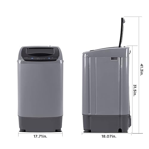 Miniatura 6 de COMFEE' Mini lavavajillas portátil y paquete de lavadora compacta de 0.9 pies cúbicos para apartamentos, casas rodantes y espacios pequeños