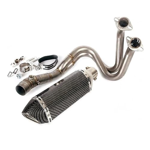 Adaptateur échappement Ninja 650 et Z650 2017-2023 raccord pour tube silencieux Style6