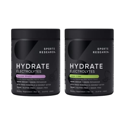 Sports Research® Hydrate Electrolytes Flavor Fusion Pack, 90 Servings Each