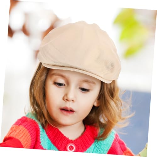 BESPORTBLE Vintage Beret Cap Solid Color Hat for Boys Stylish Driver Cap for Everyday Wear Special Occasions Safe Comfortable Design for Outdoor Activities4