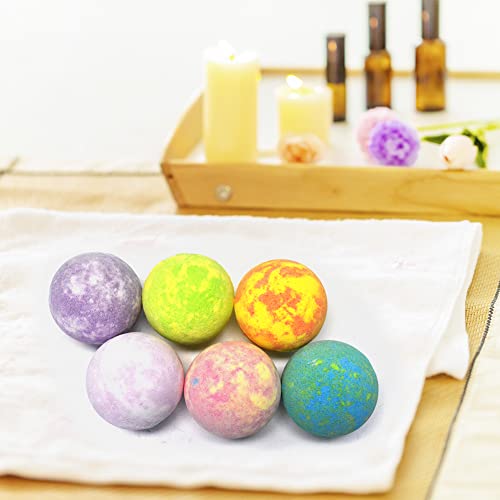 Bulk Bath Bombs Gift Set - 50 Natural Individually Wrapped Bath Bomb Kit - Ja Organic Moisturizing Bath Balls For Women Men & Kids. Best Bath Bombs Party Favors For Adults & Teens. Sulfate Free #TOP5