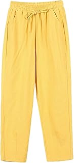Pantalones rectos simples y cómodos de color sólido con cordón y costuras en el bolsillo para hombre