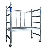 Scaffolding | Multipurpose | Aluminum | 9' Working Height | 330 lbs Load | Alumexx X-UP