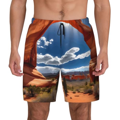 Short de bain pour homme respirant léger Arches National Park outdoor