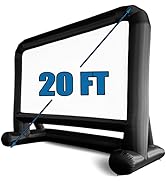20 FT Inflatable Projector Movie Screen for Outside 166
