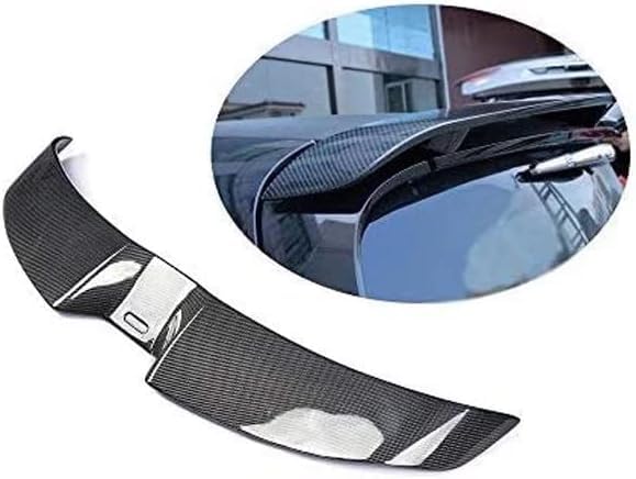 Carbon Fiber Rear Spoiler for Mercedes Benz Smart Fortwo 2016–2018, Roof Spoiler, Rear Roof Spoiler Window Wing,Carbon Fiber Roof Window Top Wing Lip