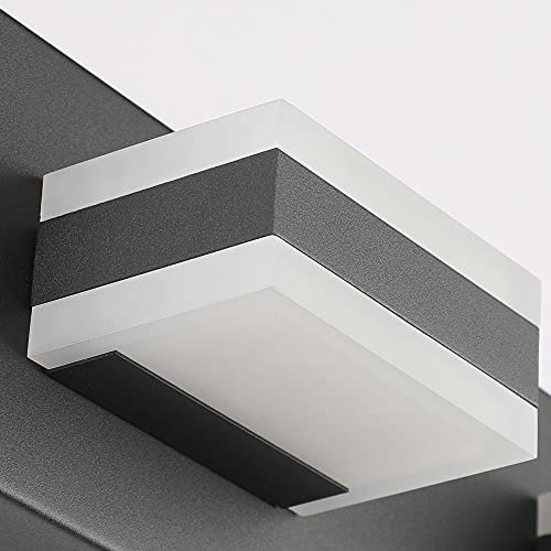 Image of SOLFART Black 5 Light Bathroom Vanity Lights Over Mirror LED Modern Vanity Lights for Bathroom 5 Lights ETL Listed